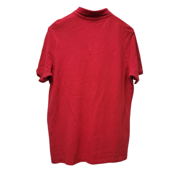 Polo Ralph Lauren Men 100% Classic Fit Beige Shirt Medium Excellent Condition - Picture 4 of 5